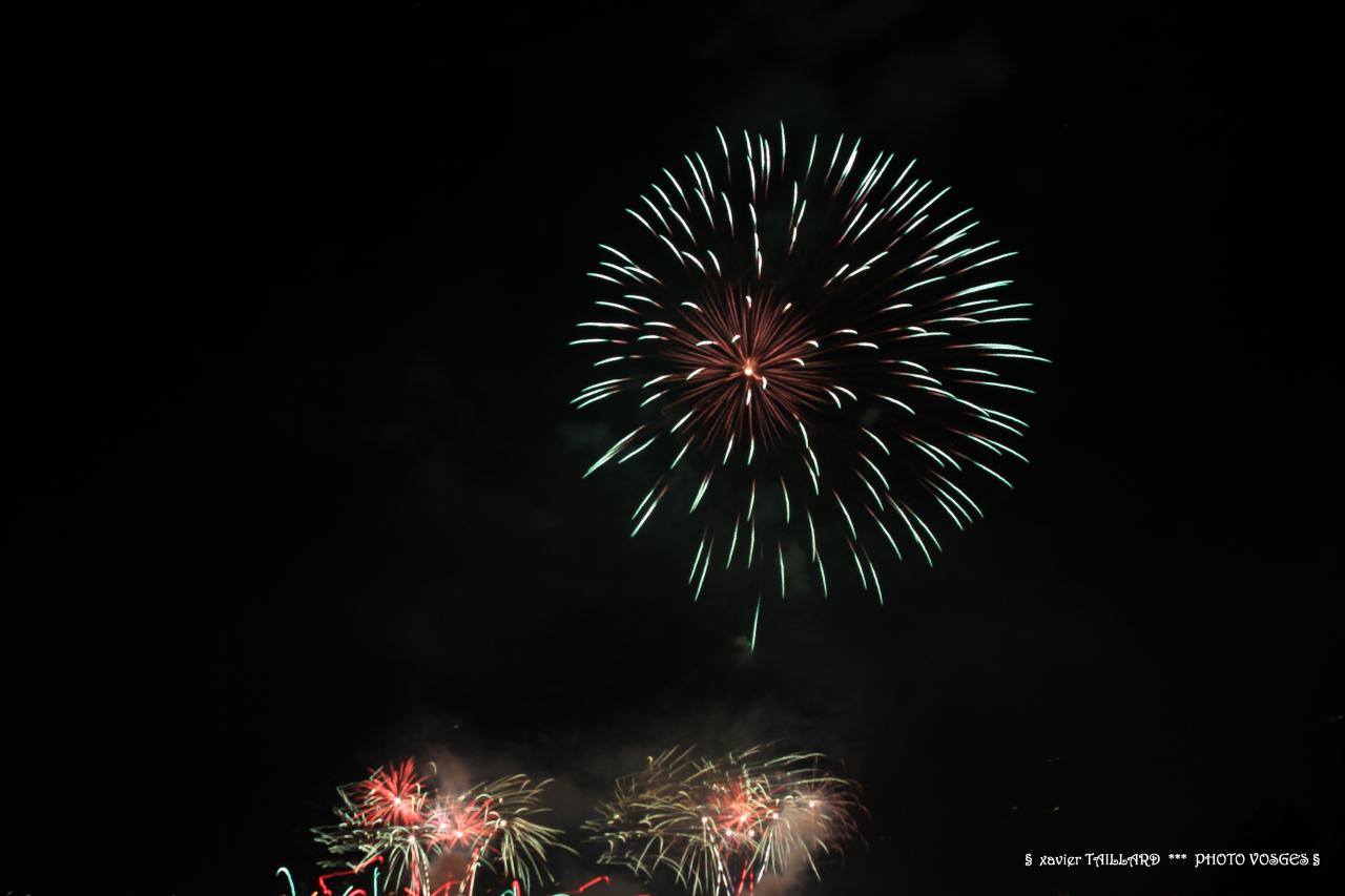 Feu d'artifice de gerardmer